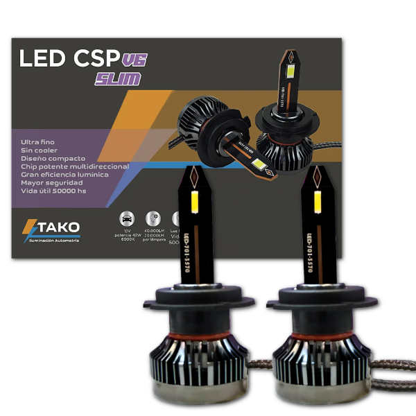 Producto - JGO. LAMPARA CREE V6 SLIM CSP