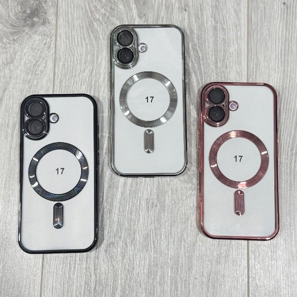 Producto - FUNDA MAGSAFE METALIZADA IPH 17