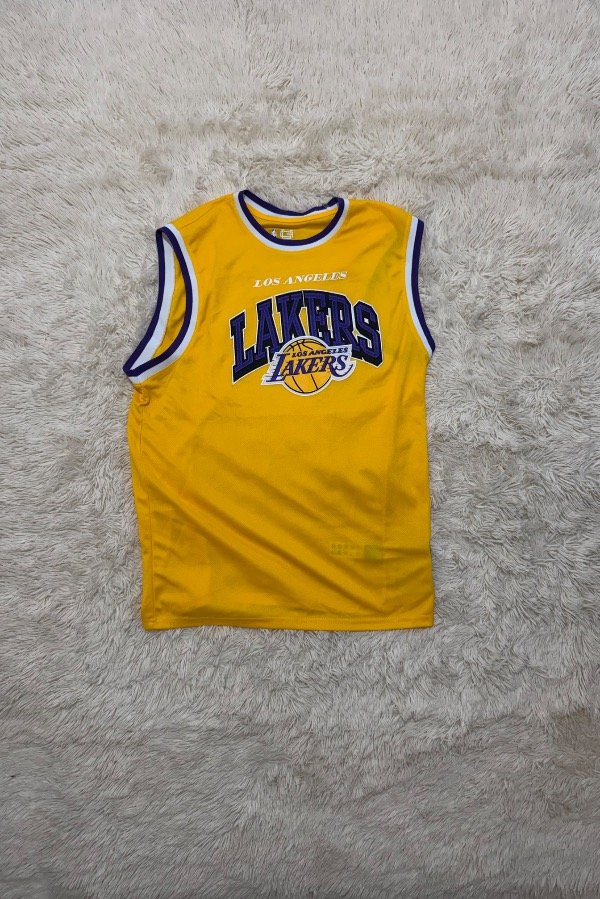 Producto - Musculosa Lakers amarilla