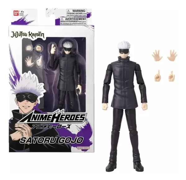 Producto - Figura Jujutsu Kaisen Satoru Gojo Anime Heroes - Original Bandai