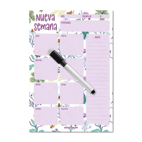 Producto - Pizarra imantada Semana