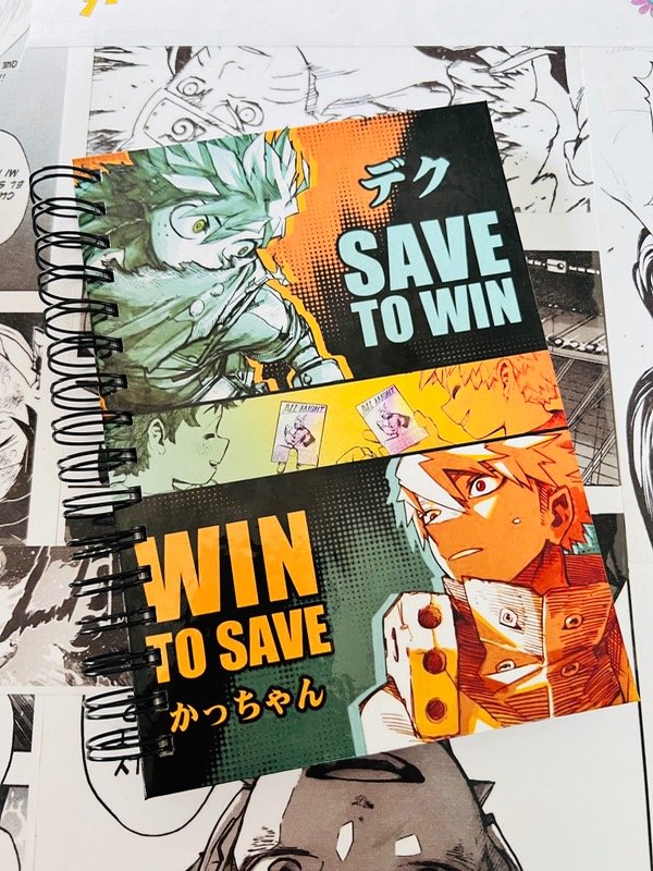 Producto - Cuaderno A5 bakudeku boku no hero academia by kawaii note
