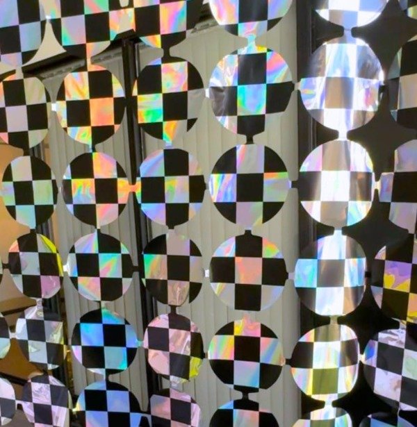 Producto - CORTINA  IRIDISCENTE DISCO PARTY