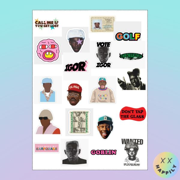 Producto - Stickers Tyler The Creator