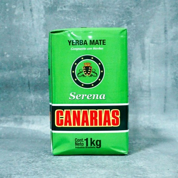 Producto - YERBA CANARIAS SERENA 1 KG (PAQ VERDE CLARO)