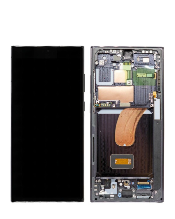 Producto - Modulo Pantalla Samsung s23 ultra original con detalle