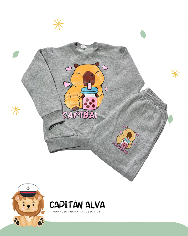 Producto - Conjunto Capibara Heart - talle 5