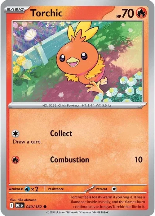 Producto - Torchic - 040/182 - Destined Rivals