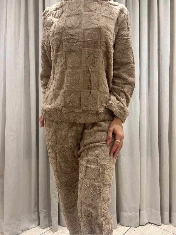 Producto - Pijama Hearts Beige