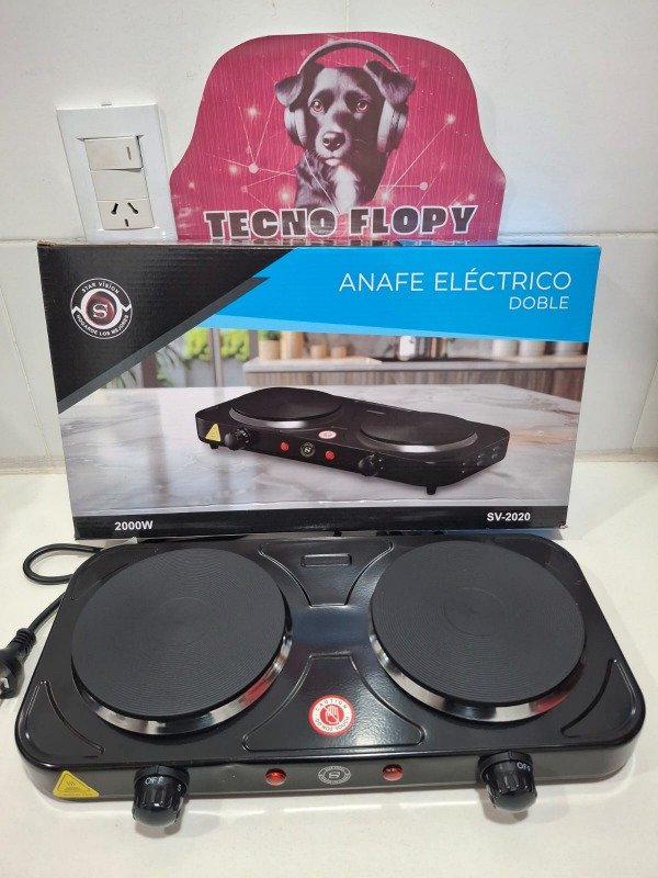 Producto - Anafe Eléctrico 2 hornallas Star Visión
