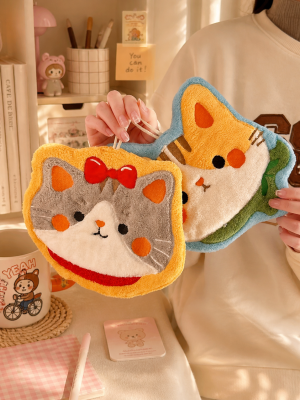 Producto - Paño de mano gatitos Kawaii