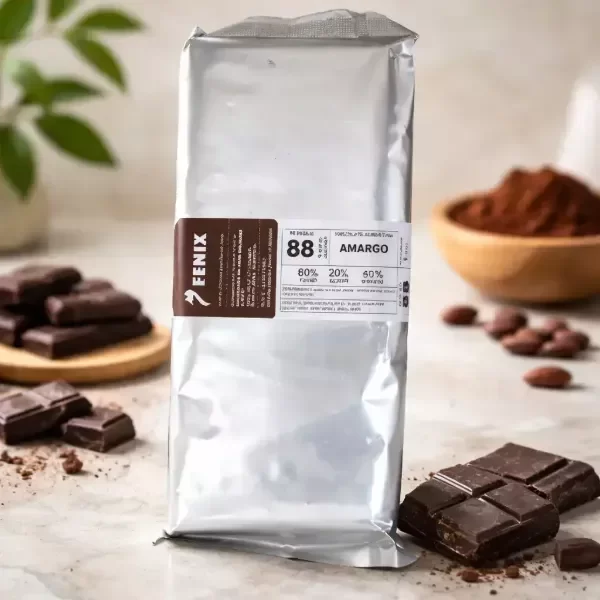 Producto - Chocolate Cobertura En barra 1 Kg FENIX