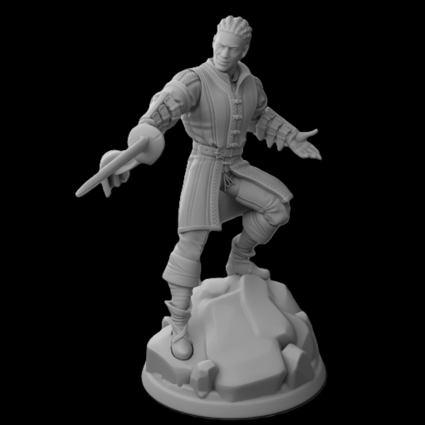 Producto - Wyll - Warlock Humano o Tiefling (Elegir Modelo) - Baldur's Gate 3 - 0