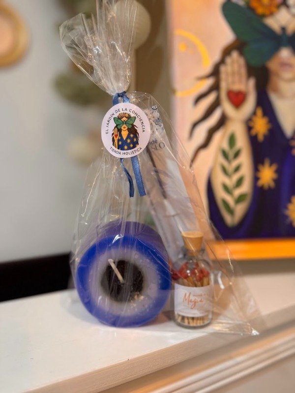Producto - SET VELA + FOSFOROS + ESTRELLITA