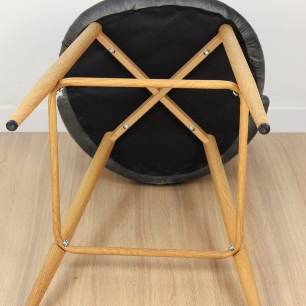 Producto - BANQUETA PRINCE PATA DE COLOR DE MADERA - 1