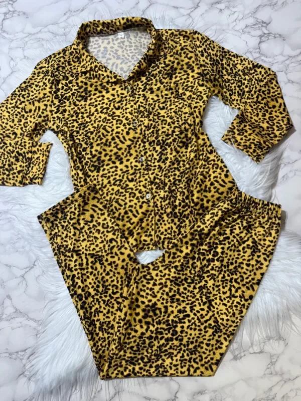 Producto - Camisero Print amarillo adultos manga larga - 0