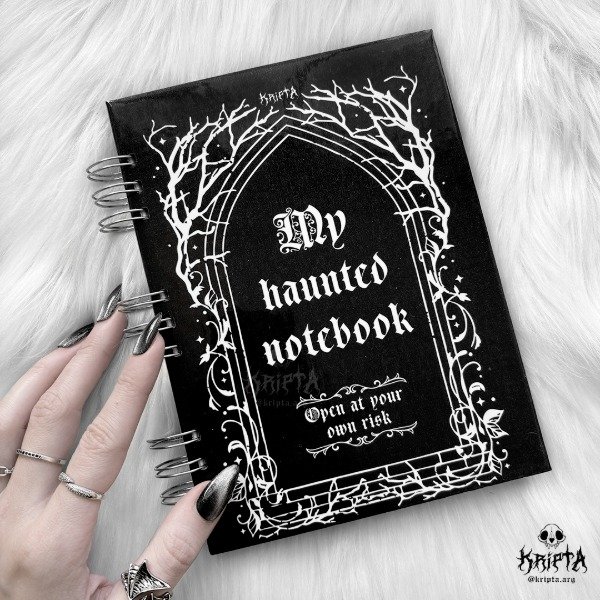 Producto - Cuaderno rayado - Haunted