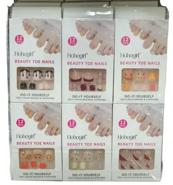 Producto - Uñas postizas para pie PAB 10/25