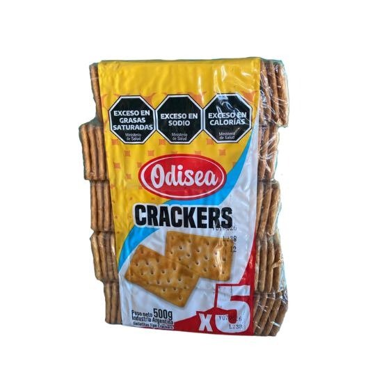 Producto - Galletas Crackers Pentapack x500grs (Odisea)