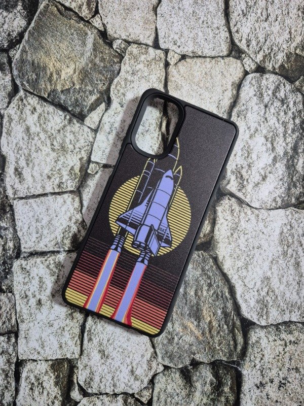 Producto - Funda rígida diseño Moto E32/G22 cohete