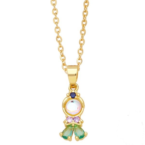 Producto - Collar Mérida-Titanio enchapado en oro