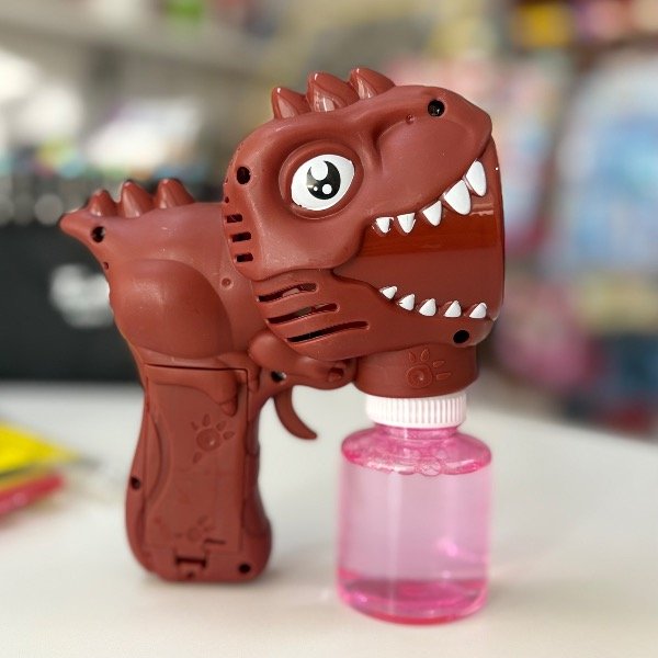 Producto - Pistola de Burbujas a Pilas Dinosaurio con Luces 7928 - 1