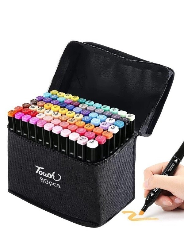 Producto - MARCADORES DOBLE PUNTA TOUCH X80 U