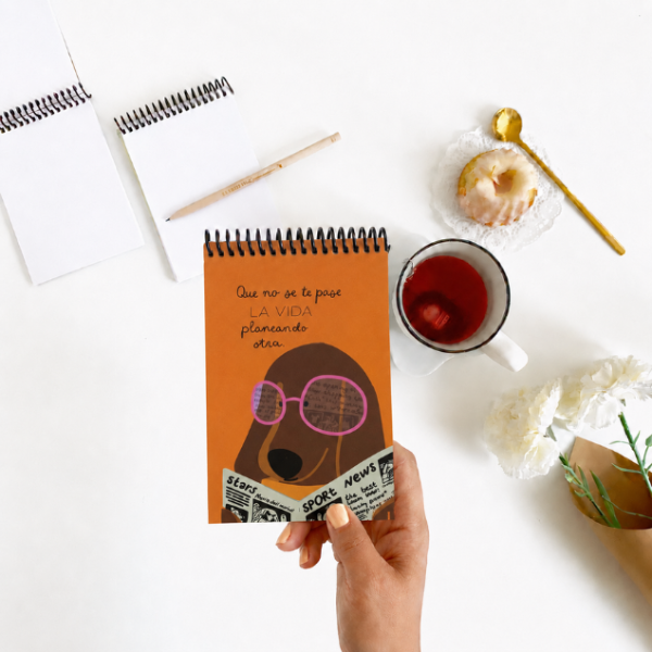 Producto - QUE NO TE PASE LA VIDA - Libreta A6