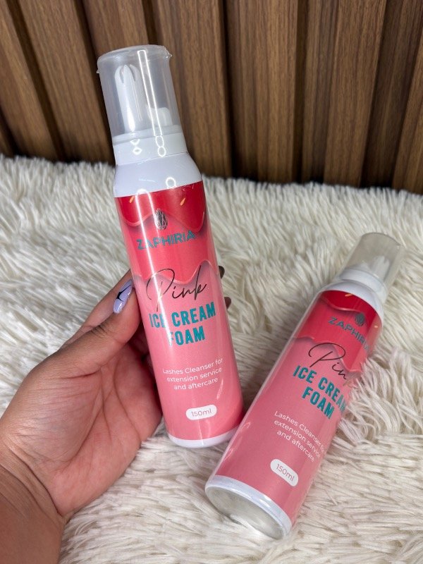 Producto - Lash shampoo ice cream zaphiria