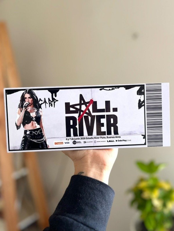 Producto - Lali Placa Colgante River Entrada 23x9cm