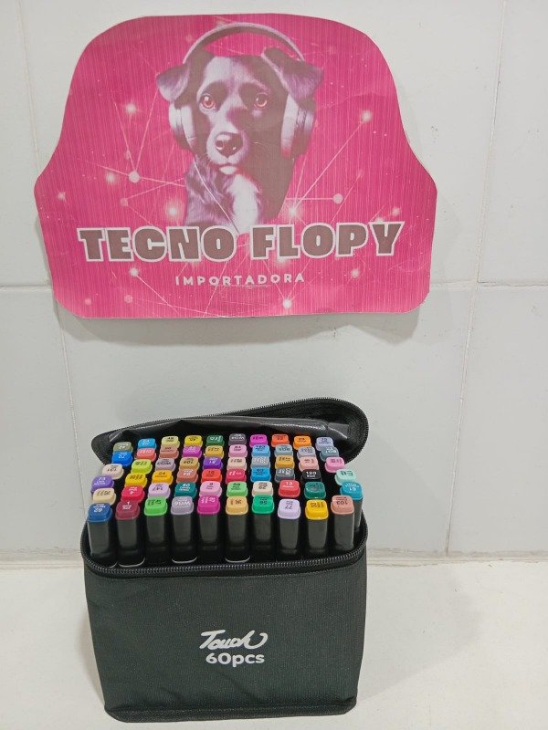 Producto - Fibrones plumones doble punta x60