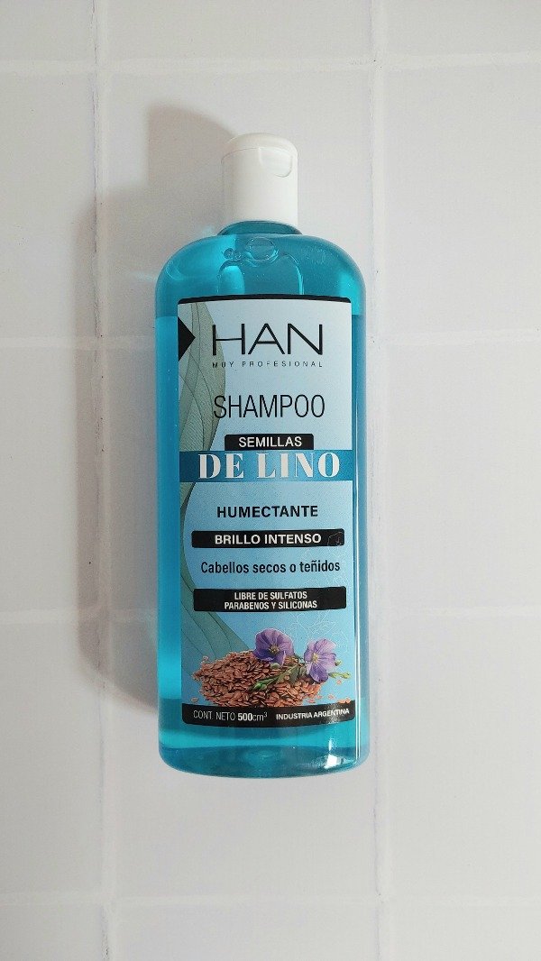 Producto - Shampoo Semillas de lino Han 500ml