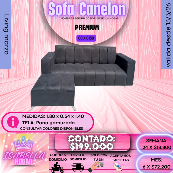 Producto - SOFA CANELON PREMIUM