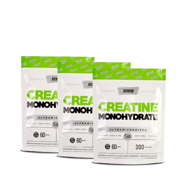 Producto - COMBO STAR NUTRITION - 3 CREATINAS 300 GRS.