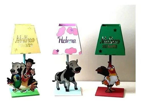 Producto - Souvenir La Granja De Zenon  Decorado 30+1 Central+led - 6