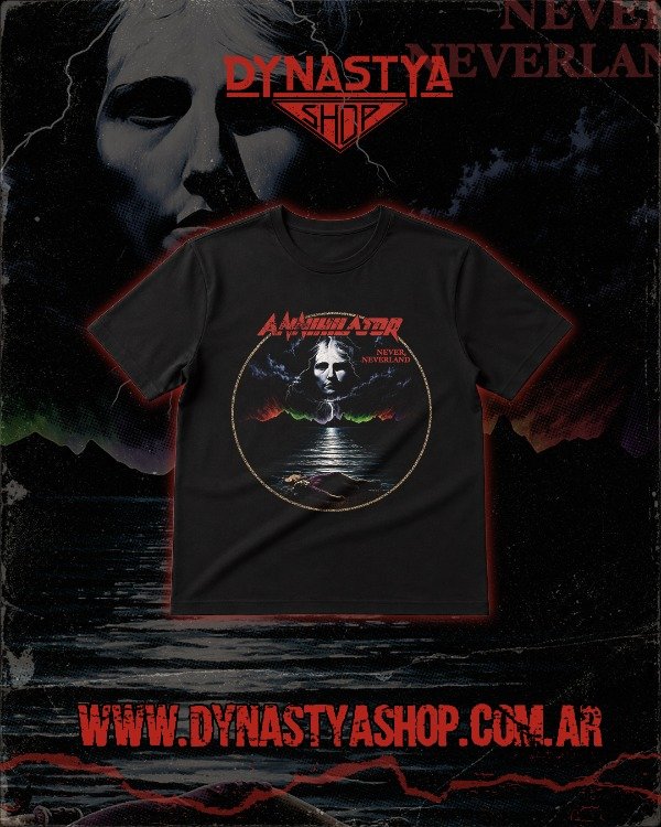 Producto - Remera - Annihilator - Never, neverland