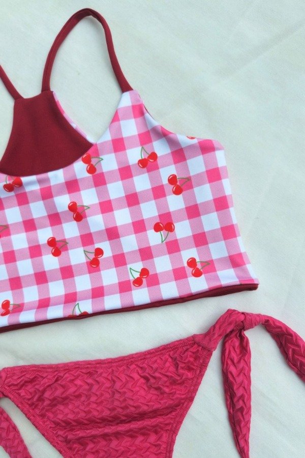 Producto - Top reversible cherry