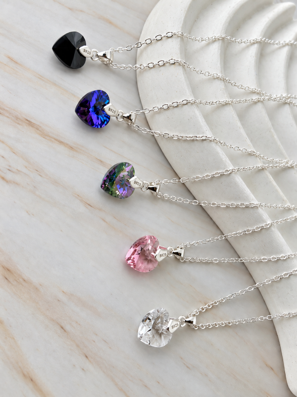 Producto - CADENA DE PLATA CORAZÓN CUBIC 5440 - 0