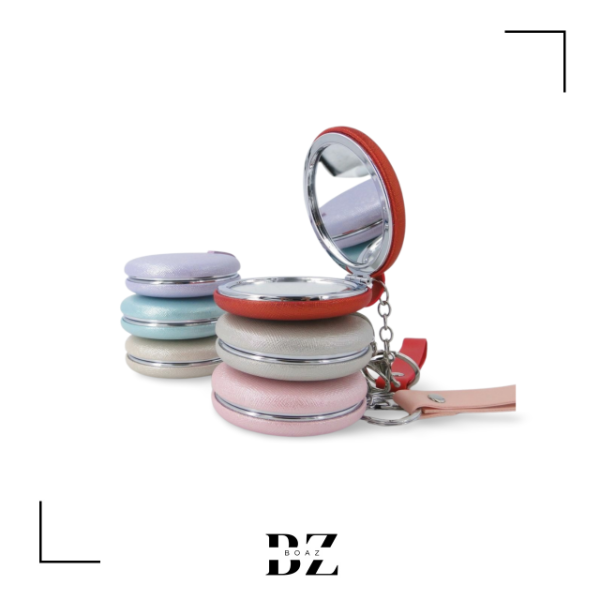 Producto - ESPEJO DE CARTERA Y LLAVERO REDONDO X PCS - 1910-8