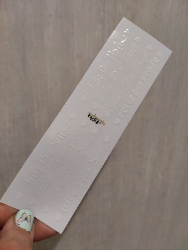 Producto - UV Tiritas 4x14cm Día del Maestro #4