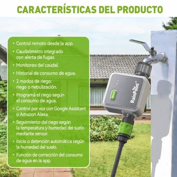 Producto - Programador de Riego WI-FI para Canilla RainPoint 1 zona - 5