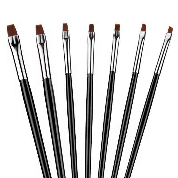 Producto - Set de Pincel Chato Recto 7pcs