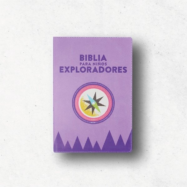 Producto - BIBLIA PARA NIÑOS EXPLORADORES IMITACION LAVANDA - RV1960