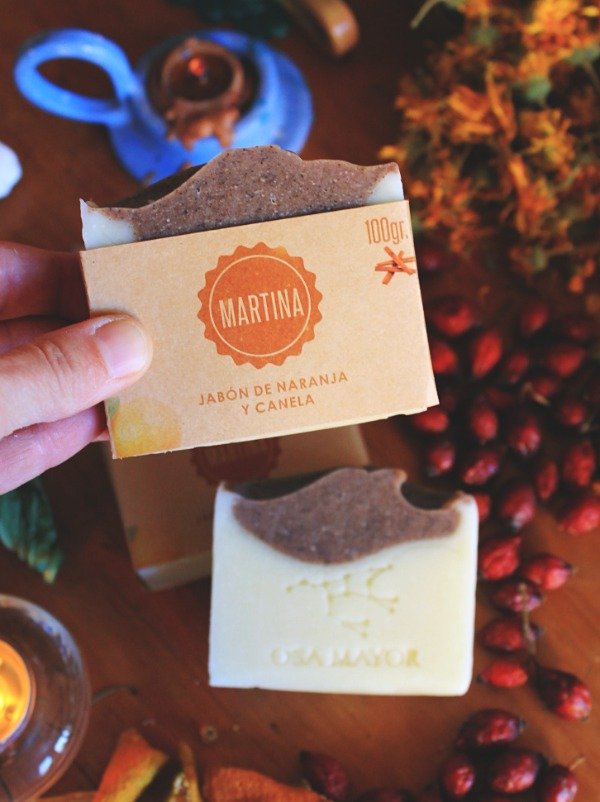 Producto - Martina: Jabón de Naranja y Canela