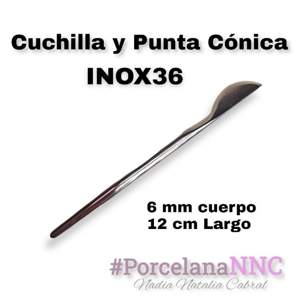 Producto - Cuchilla y Punta cónica INOX36