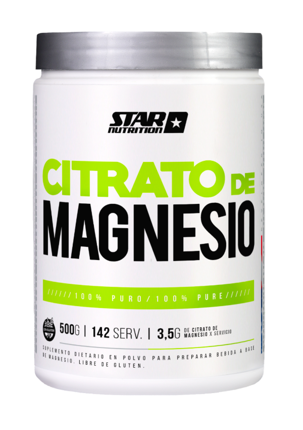 Producto - Citrato De Magnesio 500 Grs Sin Sabor Star