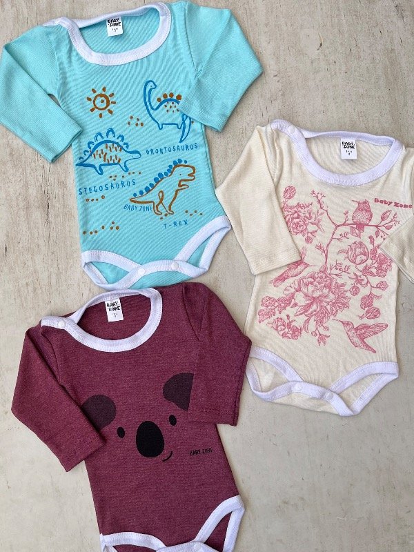 Producto - Body estampado 0/9M pack x6 unid - 2