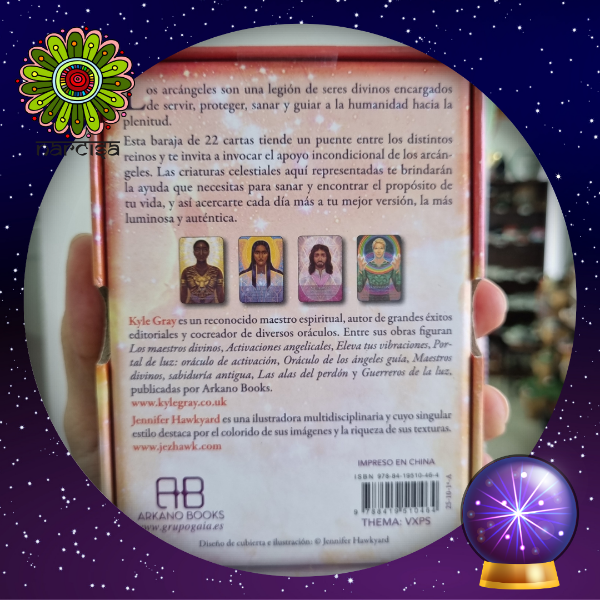 Producto - Oráculo de los 22 arcángeles - Arkano Books - 1