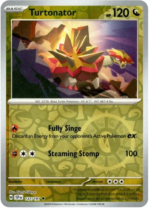 Producto - Turtonator - 137/191 - Surging Sparks - Reverse Holo