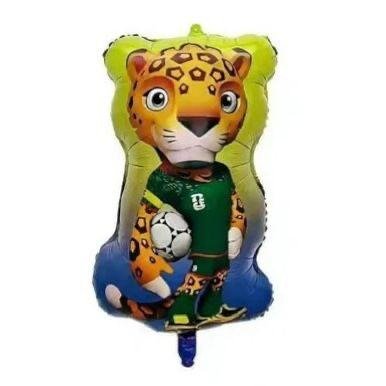 Producto - GLOBO MASCOTA MUNDIAL LEOPARDO 60X40